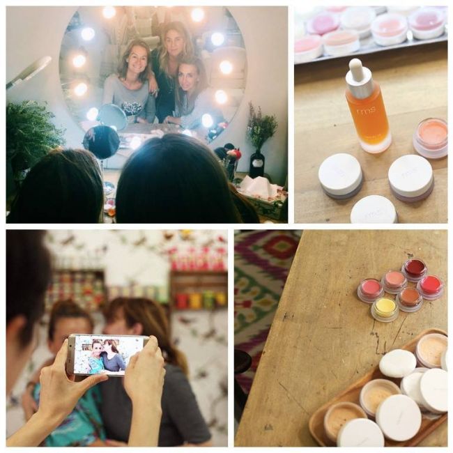 A Toile Comunicación organizó el taller de RMS Beauty con Eva Villar